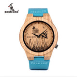 Wood Man watch
