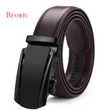 Brown Luxury Leather Man Belt