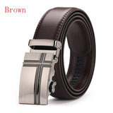 Brown Luxury Leather Man Belt