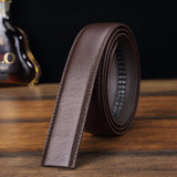 Brown Luxury Leather Man Belt
