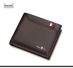 Slim Wallet Genuine Leather Casual Design Bifold Wallet