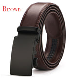 Brown Luxury Leather Man Belt