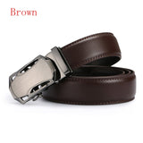 Brown Luxury Leather Man Belt