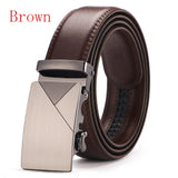 Brown Luxury Leather Man Belt
