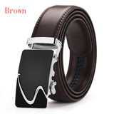 Brown Luxury Leather Man Belt