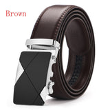 Brown Luxury Leather Man Belt