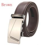 Brown Luxury Leather Man Belt