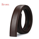 Brown Luxury Leather Man Belt