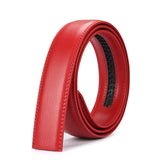 Red Luxury Leather Man Belt
