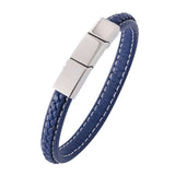 Leather Magnet Man Bracelet