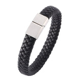 Braided LEather Magnetic Bracelets